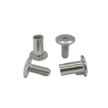 가구볼트 니켈도금 조립볼트 평너트 가구연결 납작머리 M6 M8, 가구볼트M6x40mm(50개)