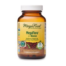 메가푸드 메가플로라 포 우먼 프로바이오틱 유산균 50빌리언 캡슐, 60개입, 1개