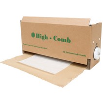 종이뽁뽁이 하이콤 친환경 종이완충재 에어캡 완충제, (구)하이콤 리필(외지2롤)