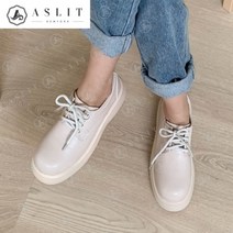 [KT알파쇼핑][애슬릿] 여성 오버솔 통굽 옥스포드 로퍼 단화 5.5cm