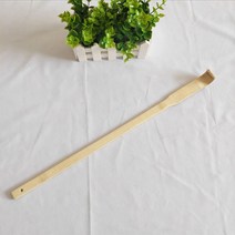 대나무 우드 등 긁개 나무 안마 마사지 효자손 46cm M10759, 1개