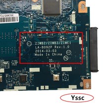 AMDCOU용 메인보드무료 배송 브랜드 뉴 LA-B092P 메인 보드 레노버 B50-70 노트북 마더 (2957U CPU 포함) 1, 한개옵션0