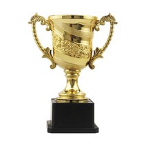 수상 트로피 장식 입상 공예 감사 선물 교실 축구 테마 파티 경품 트로피 상, 플라스틱, 화려한