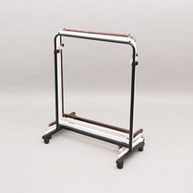 19Φ 이동식 밴딩행거 (가로80cm), 검정
