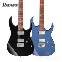 아이바네즈 일렉기타 GRG121SP 입문 연습용, BLUE METAL CHAMELEON