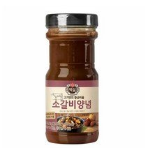 CJ더마켓 저녁 메뉴 즉석 식품 집들이 간편 레시피 밀키트 백설 소갈비양념 LA갈비 돼지 소갈비 한우 갈비찜 양념육 840G, 6개