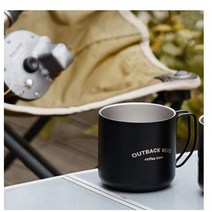 오슬로 아웃백 이중진공 스텐머그컵 340ml, 블랙, 2개