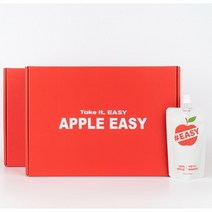 [이너프루] 1BOX 애플이지 100% 사과즙 120ml 30포 국내산 저온착즙