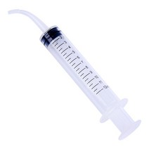 귀청소기 귀지 청소 제거기 귀 각질 후비개 와셔 주사기 팔꿈치 고무 튜브 제거 도구, 성인용 12ml