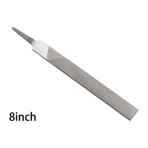 견고한 Flat File Steel Tooth Trimming Wood Woodworking Carpenter Deburring Grinding Hand Tool Metal, 01 8inch
