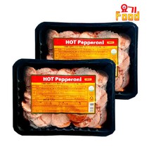 [요기푸드] 대경 핫 페파로니 1kg, 2개