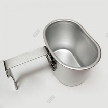 와일드 캠핑 밀리터리 그릇 밀덕 그릇 군용 반합 국방무늬, 사진참조, 알루미늄 접이식 핸들 컵