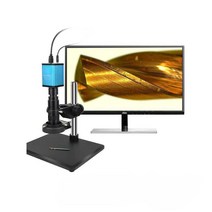 전자현미경 스탠드 고배율 스크린 광학 산업용, GP-300C 현미경 -23.8인치 디스플레이