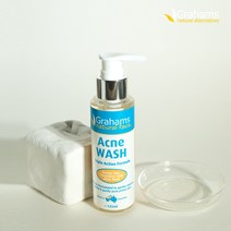 그라함스내추럴 아크네 워시 클렌징 폼, 125ml, 1개