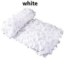 야외 블랙 블루 그린 사막 베이지 육군 위장 자동차 텐트 그물 캠핑 하이킹 사냥 천막, WHITE+4mx5m