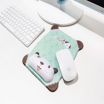 bob 애니멀 캐릭터 손목 보호쿠션 마우스패드, 애니멀마우스패드/핑크_토끼