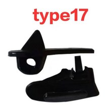 타이어탈착기 타이어탈착기보호 스피드툴 타이어공구 림프로텍터 타이어레바 타이어레바대 자동차 타이어 체인저 휠 림 프로텍터 분리 수리 도우미 용 쌍 마운트 장착 헤드 인서트, 17_12pair