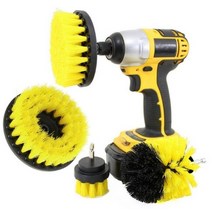 전동드릴 청소솔 바닥 타일 욕실 3종 청소용브러쉬, 3.5인치CM001170