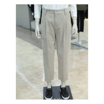 [지오지아] [W몰 ] AAC4PP1101LBE 루즈핏 코듀로이 원턱 팬츠
