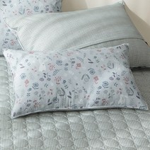 이블랑 마이크로모달 아동 베개커버, 포레 그레이