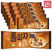 한성기업 롤피자 스틱 불고기 80g 12개, 단품
