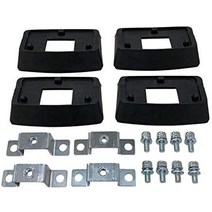 자동차 루프 박스 백 바 부품 terzo (by piaa) eh438 랙 베이스 마운팅 홀더 세트 4개 블랙 닛산 데이즈 mitsubishi ek cloth ek wagon, 모델 번호-dr21 x-trail t32