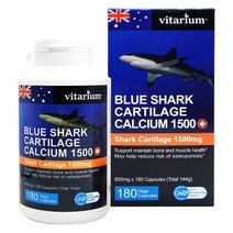 비타리움 청상어연골 칼슘 1500_180정, 180정x1개