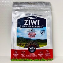 ZIWI PEAK 지위픽 독 간식 85g, 1개, 사슴고기