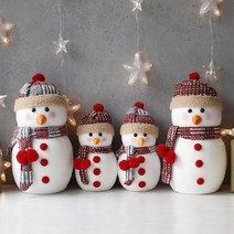 뜨개모자 큰 눈사람 25 35cm 2p set(2size), 특대2P (35cm)