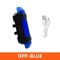 자전거 전면 안전등 전조등 라이트 후레쉬 전동킥보드, 업 블루