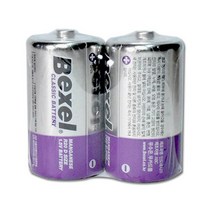 [희망상점] Bexel 망간 건전지 D형 R20 24알 국산건전지 특수전지