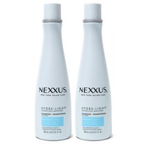 Nexxus Hydra-Light Shampoo 넥서스 하이드라 라이트 실리콘프리 샴푸 400ml 2팩