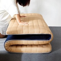 슬로우토퍼 매트리스 메모리폼 uvr tatami 침대 인체 공학적 홈 라텍스 채워진