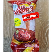 톤손 버미셀리 녹두당면 소포장, 40g, 10개