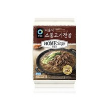 청정원 호밍스 서울식 소불고기전골 650gx2개, 2개, 650g