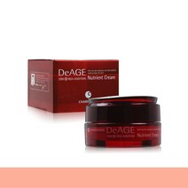 참존 디에이지 레드 에디션 뉴트리언트 탄력크림 50ml 안티에이징 팔자주름리프팅 환절기피부 가을철피부관리 기초화장품 추천 지성피부스킨 40대기초화장품 피부장벽크림 선물
