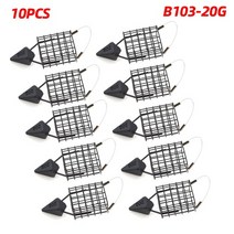 무선어군탐지기 어군탐지기 Hirisi 10pcs 20g30g4560g 잉어 낚시 피더, 10개 20g