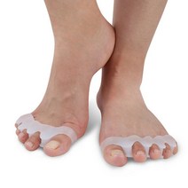 무좀 치료 기기 지료제 무좀 치료 기기 지료제 새로운 1 쌍 외반 외반 교정기 발가락 분리기 중첩 발가락, 2개