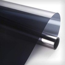 유리용 시트지 창 필름 창문 개인 정보 태양 차단 거울 반사 색조 편도 열 제어 비닐 안티 uv 유리 스티커 홈 오피스, 60x500cm, Black