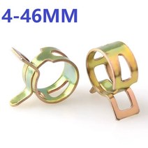 조인트 클램프 10 pcs4mm-37mm 연료 스프링 클립 진공 실리콘 호스 클램프 자동차 오일 워터 파이프, 10 9.5mm 10pcs