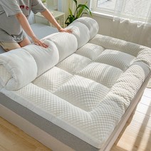 사계절 극세사 양면 토퍼(두께 6cm), White