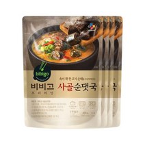비비고 소고기미역국 500g 6봉, 비비고 순댓국 460g 4개