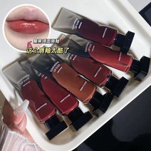 투명립글로스 립 글로즈 소녀순욕 투명 물감 얼음 물광 미러 틴트 블랙 스틱 학생당 글라스, 18 디아블로+투명 믹스 두가지색상선택
