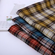 짱패브릭 폴리 체크 3color, 브릭