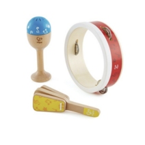 하페 퍼커션 리듬악기세트, 혼합 색상 2개