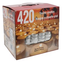 티라이트 캔들 420pcs, 무향, 1개