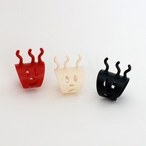 뜨개반지 니팅링 코바늘 뜨개실 손가락보호, 니팅링 아이보리