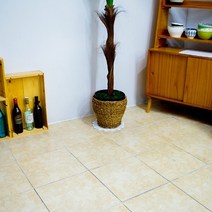 엔틱and데코 컵받침, 4.해바라기_화이트(대30cm)