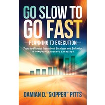 (영문도서) Go Slow to Go Fast: Tools to Disrupt Incumbent Strategy & Behavior to Win Your Competitive La... Paperback, Morgan James Publishing, English, 9781630475963