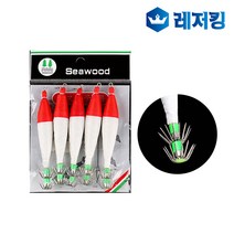 한치및두족류 고추장에기 5개입 쭈꾸미 갑오징어낚시, 3.0호(5개입)